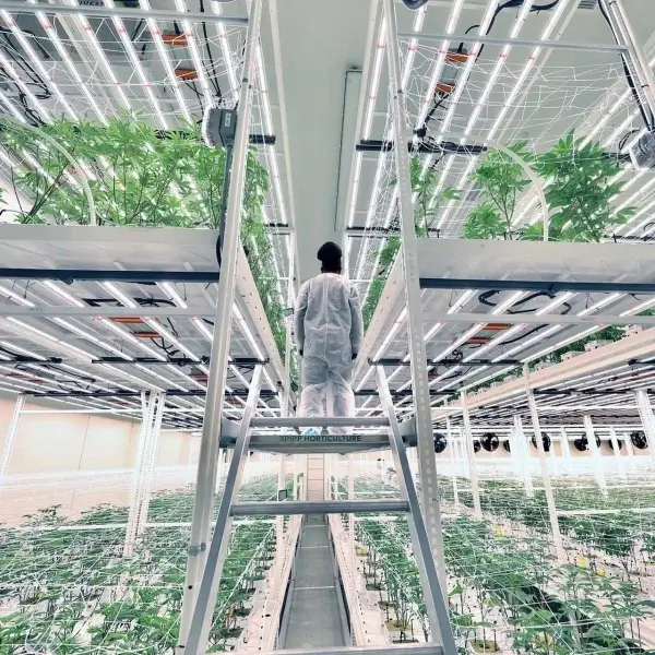 How to Access Second Level of Grow Racks